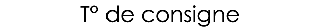T  de consigne 
