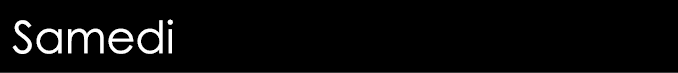  Samedi