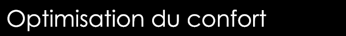  Optimisation du confort