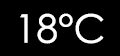 18 C