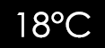 18 C