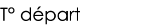T  départ