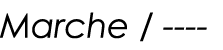 Marche   ---- 