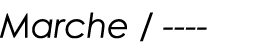 Marche   ----