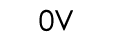 0V