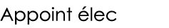 Appoint élec