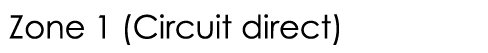  Zone 1 (Circuit direct)