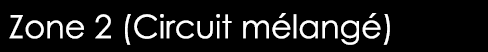  Zone 2 (Circuit mélangé)
