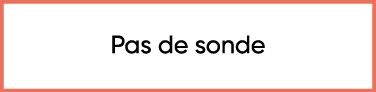  Pas de sonde 