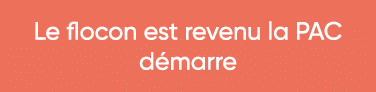  Le flocon est revenu la PAC  démarre
