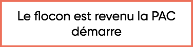  Le flocon est revenu la PAC démarre